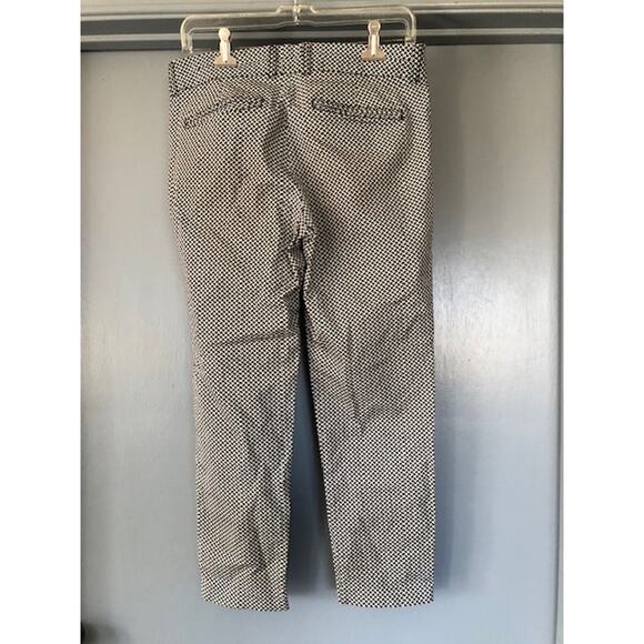 Slim City Khakis by Gap Black White Womens Pants Size 6R - Picture 2 of 7